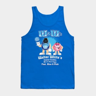 W&W's Crystal Candy Fet. Blue and Pink Tank Top